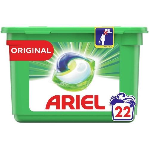 Lessive ARIEL Allin1 Pods Lessive en capsules Original - 22 lavages