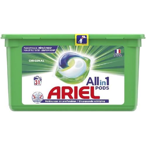 Lessive ARIEL Allin1 Pods Lessive en capsules Original - 31 lavages