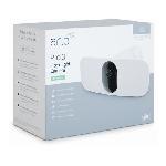 Camera Ip Arlo Pro 3 Floodlight - Pack de 1 camera de surveillance Wifi sans fil - Blanc - 2K - Eclairage spotlight puissant integre