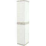 Armoire haute vestiaire PLASTIKEN - 1 porte. 35cm - Blanc