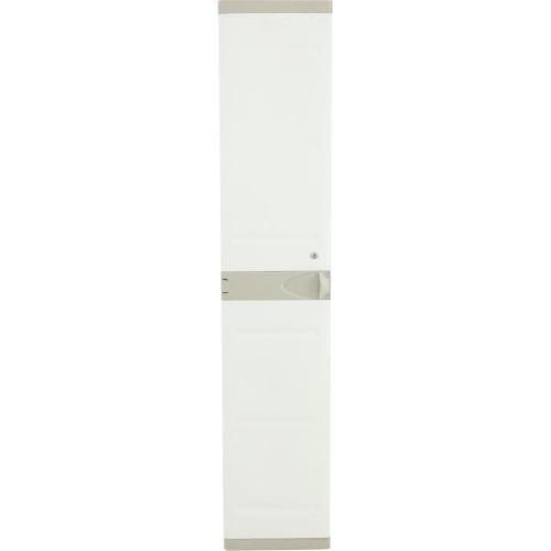 Kit Quincaillerie Meuble Armoire haute vestiaire PLASTIKEN - 1 porte. 35cm - Blanc