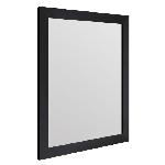 ARTESANIA BASIC Miroir rectangulaire 40x50 cm Noir