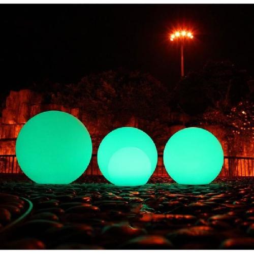 Decoration Lumineuse AS GARDEN Boule lumineuse LED sur batterie Rills 50 cm