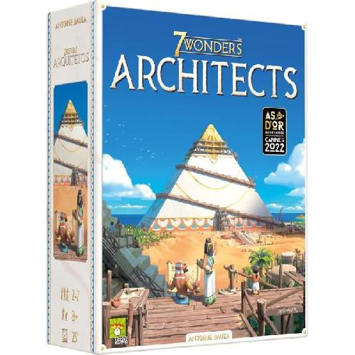 Jeu De Societe - Jeu De Plateau ASMODEE - 7 Wonders : Architects - Age: 8+ - Nombre de joueurs: 2-7 - Mixte - 25 minutes