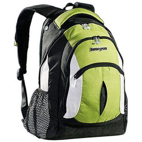 ASPENSPORT Backpack Daypack Pikes - Sac a dos 30 Litres Noir et Vert