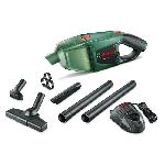 Aspirateur a main sans-fil Bosch - EasyVac 12 -Batterie. Chargeur et Accessoires inclus-