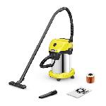 Aspirateur eau et poussiere KARCHER WD 3 S V-19-4-20 - Cuve inox 19 L - 1000W -Fonction soufflerie-