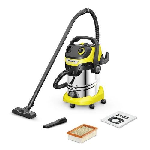 Aspirateur Industriel Aspirateur eau et poussiere KARCHER WD 5 S V-30/5/22 - Cuve inox 30 L - 1100W (Fonction soufflerie)