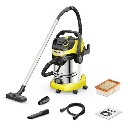 Aspirateur Industriel Aspirateur eau et poussiere KARCHER WD 6 P S V-30-6-22-T - Cuve inox 30 L - 1300W