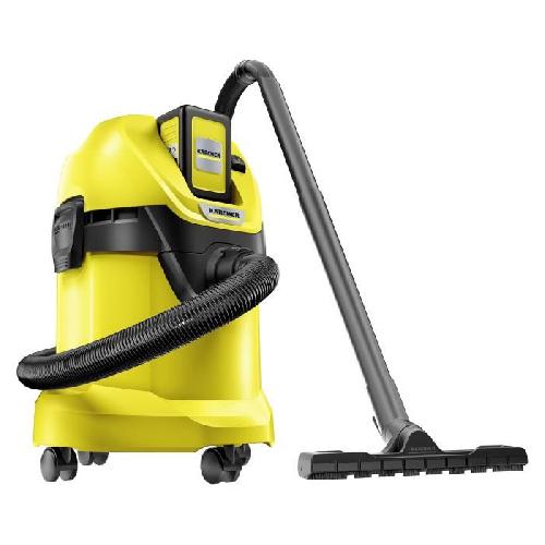 Aspirateur Industriel Monophase - Aspirateur D'atelier - Aspirateur De Chantier Aspirateur eau et poussiere sans fil KARCHER WD 3 - 17L - 300W - Batterie amovible 36V-2.5Ah