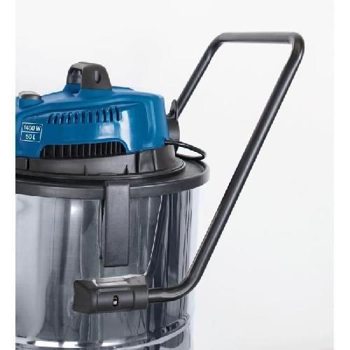 Aspirateur Industriel Aspirateur eau et poussiere Scheppach - ASP50-ES - Cuve inox 50L - 1400W