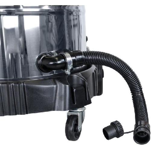 Aspirateur Industriel Aspirateur eau et poussiere Scheppach - ASP50-ES - Cuve inox 50L - 1400W