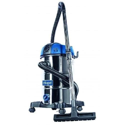 Aspirateur Industriel Aspirateur eau et poussiere SCHEPPACH - NTS30 Premium - Cuve inox 30L - 1300W