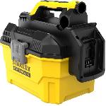 Aspirateur Industriel Monophase - Aspirateur D'atelier - Aspirateur De Chantier Aspirateur Eau et Poussiere - STANLEY FATMAX V20 - SFMCV002B-XJ - Lithium 18V - Sans Batterie