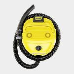 Aspirateur Industriel Monophase - Aspirateur D'atelier - Aspirateur De Chantier Aspirateur eau et poussieres KARCHER WD 2-18 V-12-18 sans fil -avec batterie amovible 18 V - 2.5 Ah et chargeur-