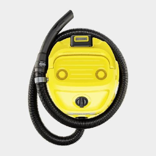 Aspirateur Industriel Monophase - Aspirateur D'atelier - Aspirateur De Chantier Aspirateur eau et poussieres KARCHER WD 2-18 V-12-18 sans fil -avec batterie amovible 18 V - 2.5 Ah et chargeur-