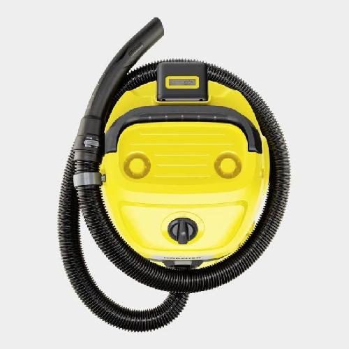 Aspirateur Industriel Aspirateur eau et poussieres sans fil KARCHER WD 3-18 S V-17/20 - Acier - 17 l - Jaune