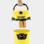 Aspirateur Industriel Aspirateur eau et poussieres sans fil KARCHER WD3-18 V-17/20 - Jaune et noir - Plastique - Autonomie de 20min