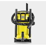 Aspirateur Industriel Aspirateur eau et poussieres sans fil KARCHER WD3-18 V-17/20 - Jaune et noir - Plastique - Autonomie de 20min