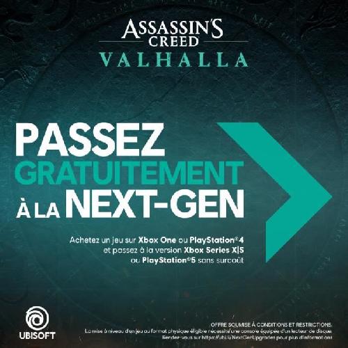 Jeu Playstation 4 Assassin's Creed Valhalla Edition Standard Jeu PS4 (Upgrade gratuit vers PS5)