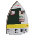 Accessoire - Consommable Machine Outil Assortiment de 25 disques abrasifs Bosch - Pour Ponceuses Multi. Grain 40-80-120-180