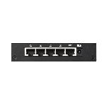 ASUS GX-U1051 Gere Gigabit Ethernet [10-100-1000] Noir -GX-U1051 SWITCH - 5x Gigabit RJ-45. MAC 4K. VIP port. Plug and Play- - 90IG