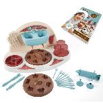 Dinette - Cuisine Atelier chocolat - SMOBY - Chef Chocolat Factory - 10 accessoires - Livre de recettes - Des 5 ans