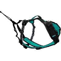 Attache - Sellerie Harnais pour chien - SYMBIOZ - S - Noir / Bleu