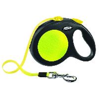 Attache - Sellerie Laisse sangle TRIXIE flexi New NEON - Taille L - 5m - Jaune fluo