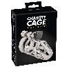 Attacher Cage penis de chastete en metal Stainless Steel