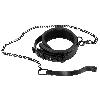 Attacher Collier avec laisse - Noir - 88cm - 40-48cm