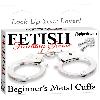 Attacher Menottes Beginners Metal Cuffs Fetish Fantasy - Pipedream