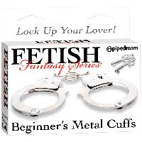 Attacher Menottes Beginners Metal Cuffs Fetish Fantasy - Pipedream
