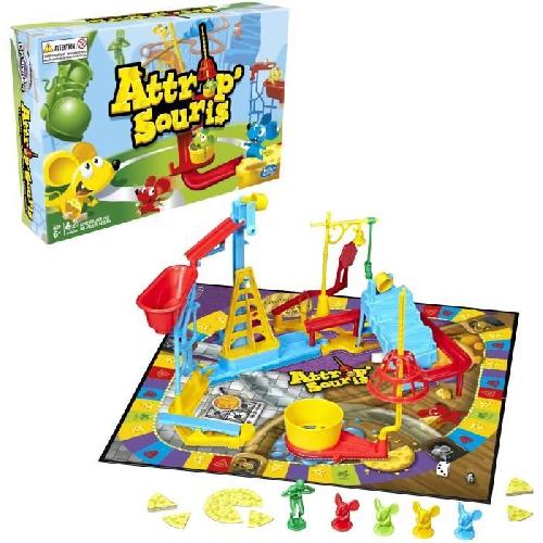 Jeu De Societe - Jeu De Plateau Attrap'souris. Jeu de société enfant. Jeu de plateau. Des 6 ans. Hasbro Gaming