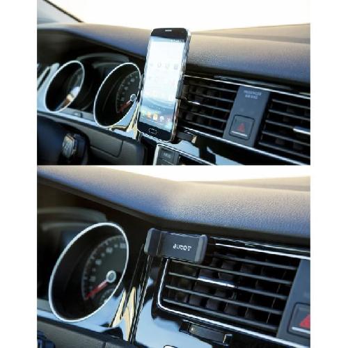 Fixation - Support Telephone AUTO-T Support discret pour smartphones sur aerateurs - Auto-t