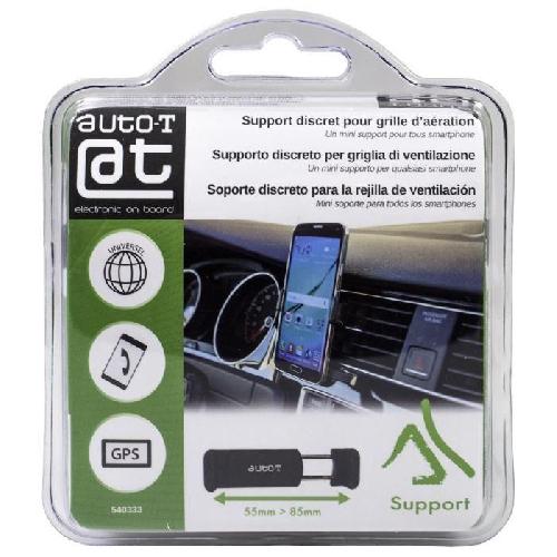 Fixation - Support Telephone AUTO-T Support discret pour smartphones sur aerateurs - Auto-t