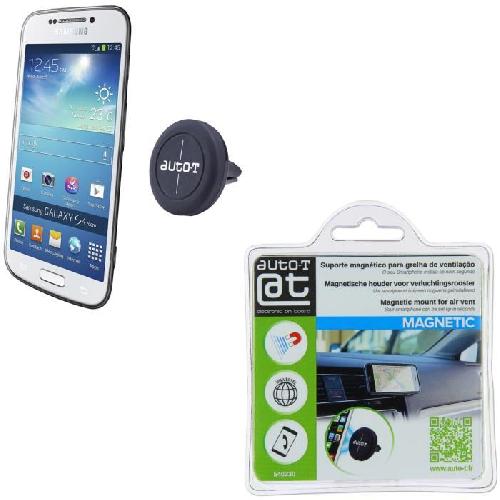 Fixation - Support Telephone AUTO-T Support magnetique compact smartphones aerateurs
