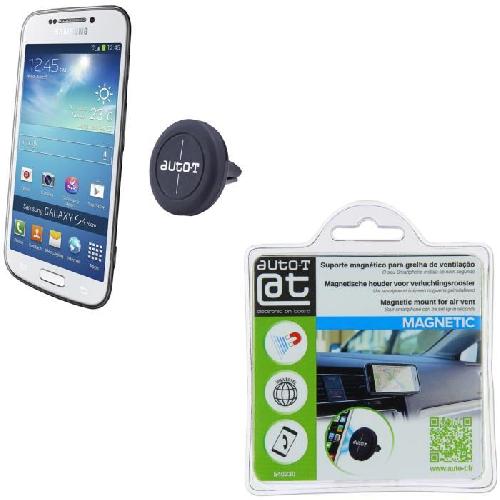 Fixation - Support Telephone AUTO-T Support magnetique compact smartphones aerateurs - Auto-t