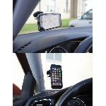 Fixation - Support Telephone AUTO-T Support magnetique smartphone 360o a ventouse - Auto-t