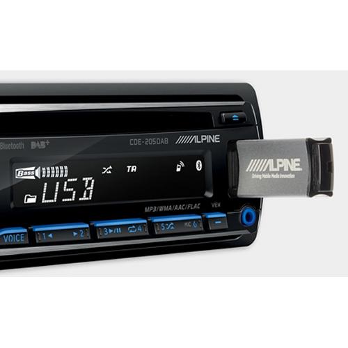 Autoradios Autoradio Alpine CDE-205DAB Bluetooth CD DAB