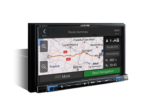 Autoradios Autoradio Alpine INE-W997DC Bluetooth GPS camping car DAB