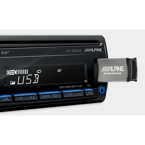 Autoradios Autoradio Alpine UTE-202DAB USB DAB