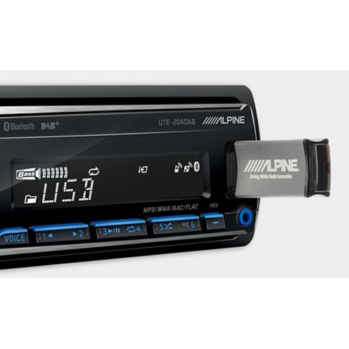 Autoradios Autoradio Alpine UTE-204DAB Buetooth USB DAB