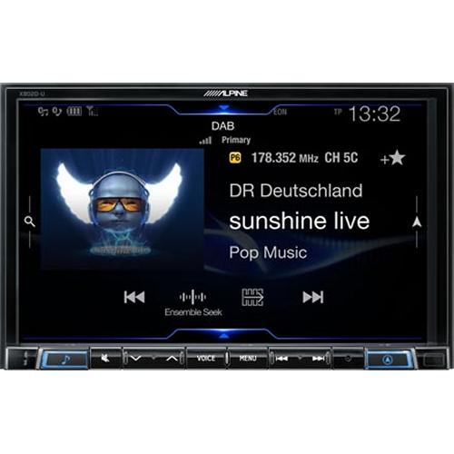Autoradios Autoradio Alpine X802DC-U Bluetooth GPS poids-lourds