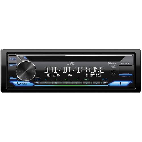 Autoradios Autoradio JVC - KD-DB912BT - CD - USB - iPhone - Bluetooth - Tuner DAB+ - Eclairage variable - Compatible ALEXA