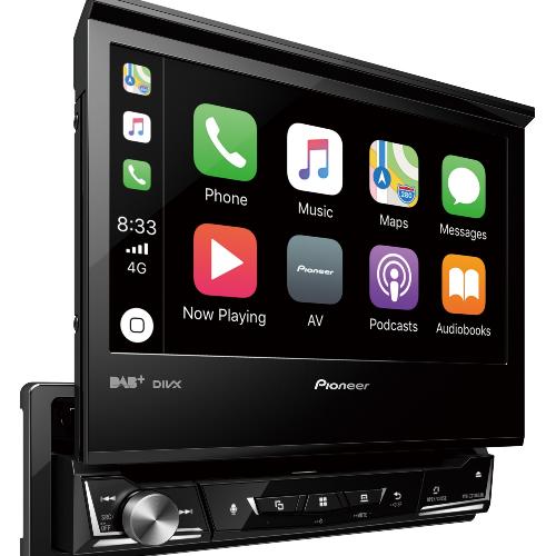 Autoradio Pioneer AVH-Z7100DAB DVD Bluetooth Carplay -> AVH-Z7200DAB