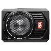 Autoradios : Caissons De Basse - Subwoofer MTX RTU8P Caisson de grave amplifié extra plat voiture 20cm 150W RMS châssis alu télécommande EBC
