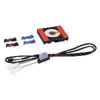 Autoradios : Chargeur Induction Qi Kit Installation Chargeur Induction - 12V - sans led - 69 x 79 x 14 mm