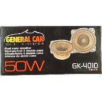 Autoradios : Enceintes - Haut-parleurs HAUT-PARLEUR BICONE D100mm 20W 90dB SPL