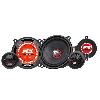 Autoradios : Enceintes - Haut-parleurs MTX TX450S Haut-parleurs voiture Kit 2 voies 13cm 70W RMS 4 Tweeters néodyme 25mm Membranes pulpe célulose